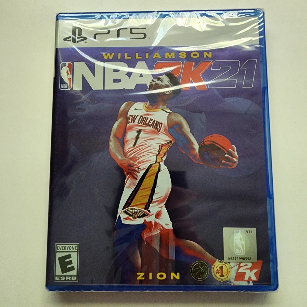 NBA 2K21 - PS5 PlayStation 5 Brand New - Sealed Basketball Game Williamson